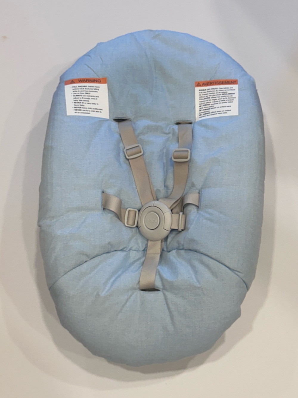 Stokke Nomi Light Blue Baby Bouncer/Lounger Attachment